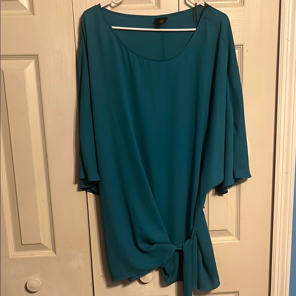 Worthington Teal Blouse